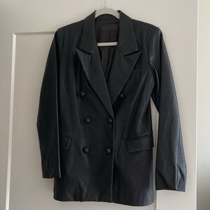 BLANKNYC Faux Blazer Leather Jacket